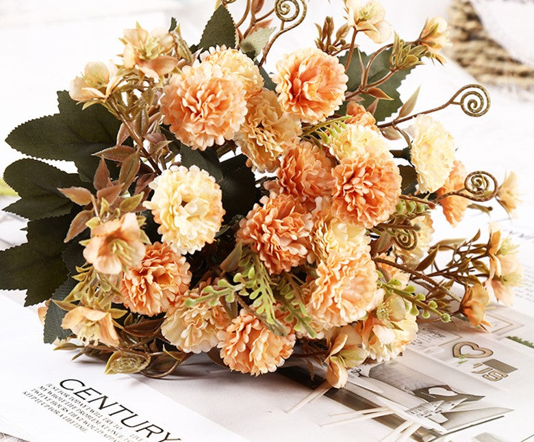 Artificial Silk Flowers Bouquet for Home Decor and Gifts