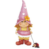 Funny Resin Garden Gnome Statue for Outdoor Decor