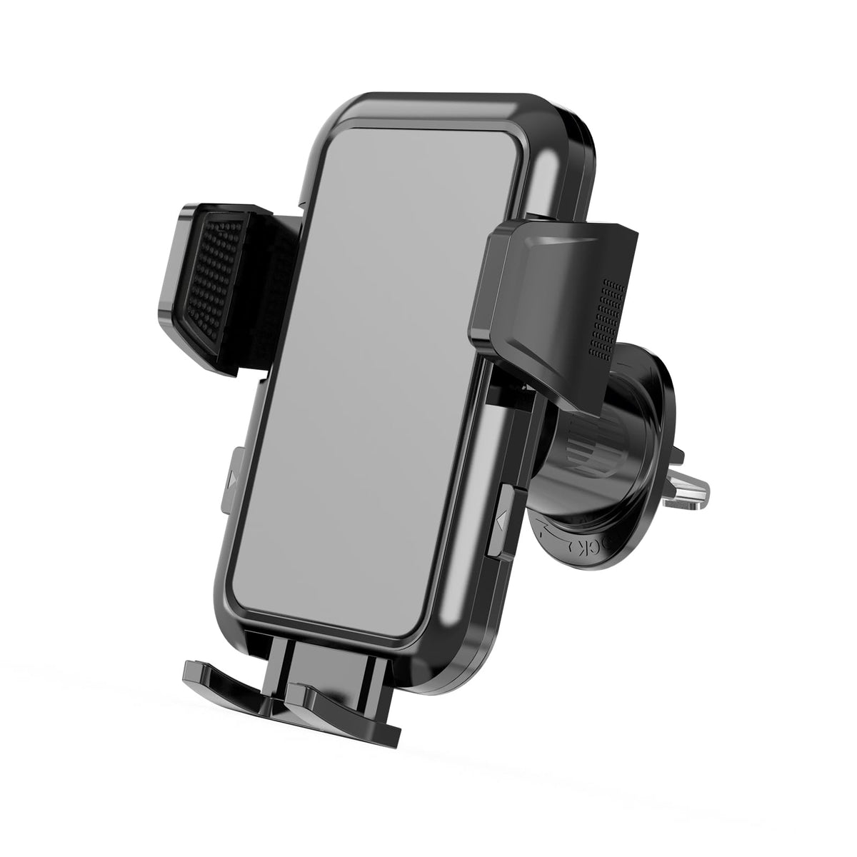 FICONEO Upgraded Hands-Free Car Mount Universal Cellphone Holder for Car 360 Degree Rotation Phone Mount Cradles for 4-7 Inch Smartphones (Grey)