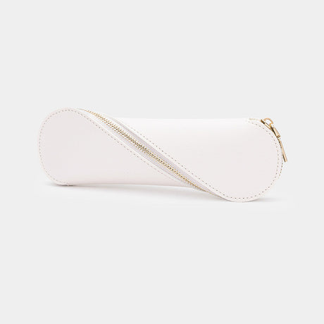 Slim Pencil Case Makeup Brush Holder with Zipper Pouch