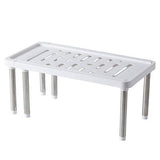 Retractable Layered Storage Racks for Kitchen & Bathroom