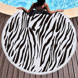 Round Beach Towel, Bath Towel, Yoga Mat