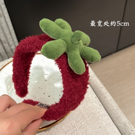 Cute Purple Plush Monster Headband Hair Accessory
