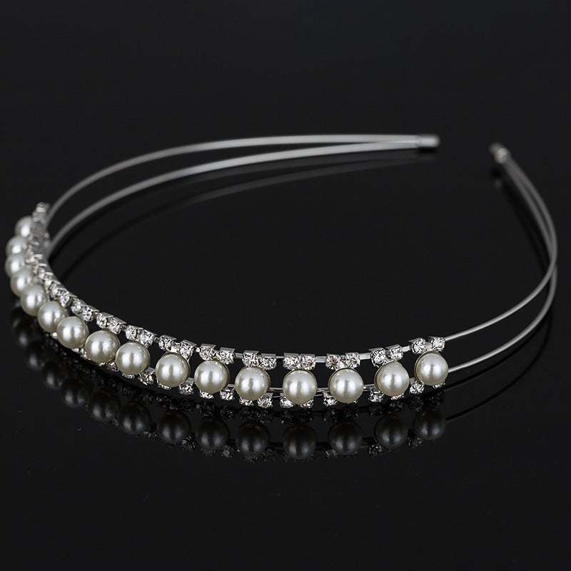Elegant Pearl and Rhinestone Hair Accessories for Women