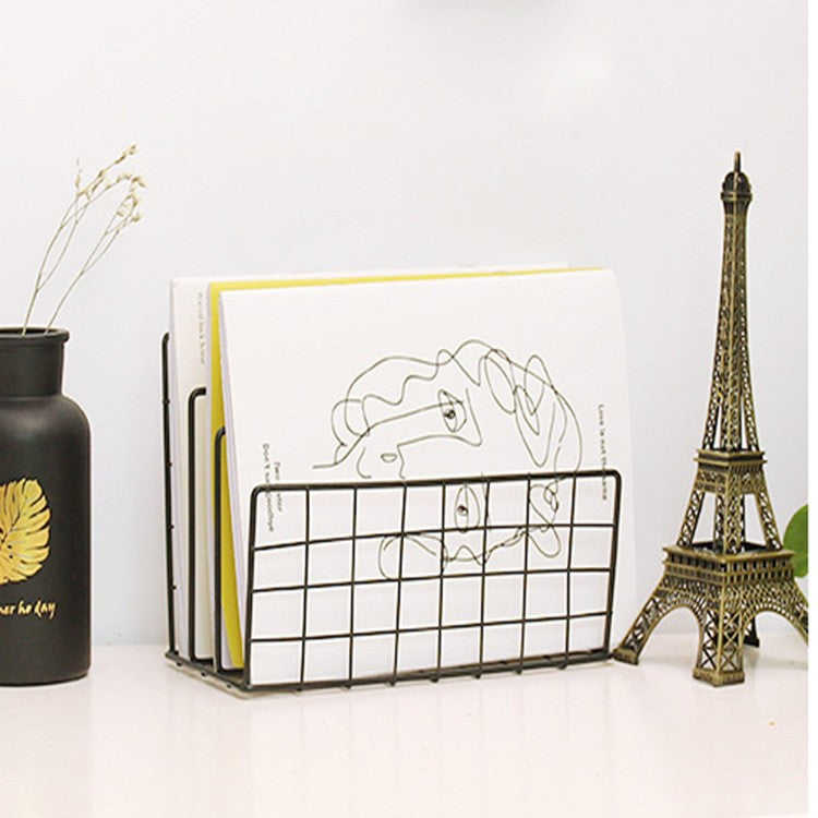 European Style Desktop Book Organizer and Holder