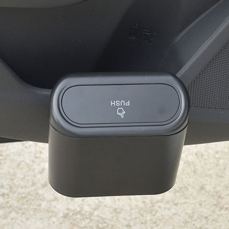 Universal Car Trash Can with Lid for Vehicle Storage