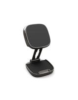 2024 Upgraded Magnetic Metal Car Phone Holder for Dashboard【with 2 Metal Plate】 MiniFolding360° Rotation and Hieght Adjustable Magnetic Car Cell Phone Holder Mount for All Mobile PhoneEasy Install