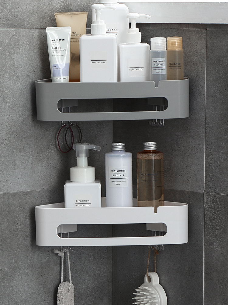 Triangle Towel Organizer Rack for Bathroom Storage