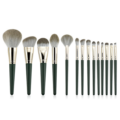 Holiday 12-Piece Makeup Brush Set for Eyes and Face