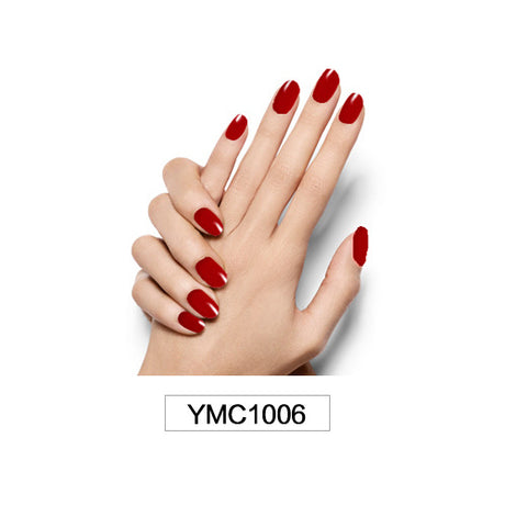 Pure Color Nail Stickers for Creative Nail Art