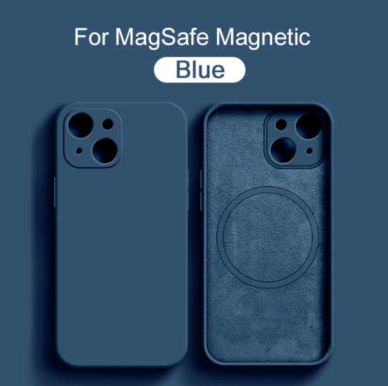 Magnetic Liquid Silicone Case For iPhones - Atlantic Shopping Mall