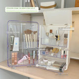 Large Capacity Makeup Organizer Box with Dustproof Design