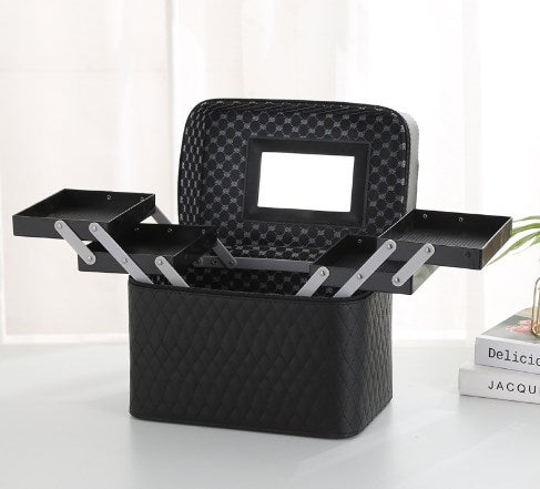 Professional Women Large Capacity Makeup Storage Bag