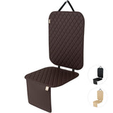 MomnLittle Car Seat Cover Waterproof Non-Slip Car Seat Protector Mat for Child Safety Car Seat (Brown)