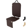 MomnLittle Car Seat Cover Waterproof Non-Slip Car Seat Protector Mat for Child Safety Car Seat (Brown)