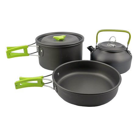 Portable Outdoor Cookware Set for Camping and Picnics