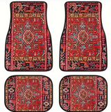 Vintage Bohemian Style Car Floor Mat