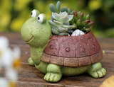 Resin Craft Succulent Planter and Decor Piece