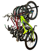 StoreYourBoard Bike Storage Rack Holds 5 Bicycles Home and Garage Organizer Adjustable Wall Hanger Mount
