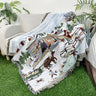 Bohemian Outdoor Camping Blanket and Picnic Mat