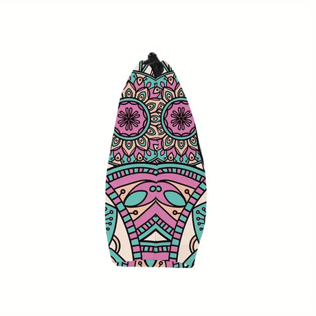 Mandala Flowers Print Makeup Bag for Travel and Organizer