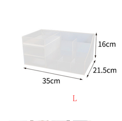 Large Drawer Makeup Organizer with Storage Box