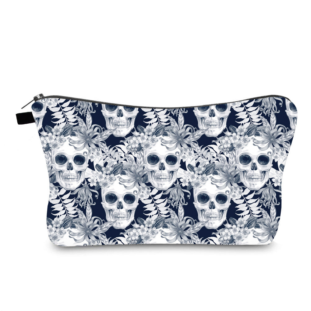 Large Makeup Bag - Travel Cosmetic Brush Organizer