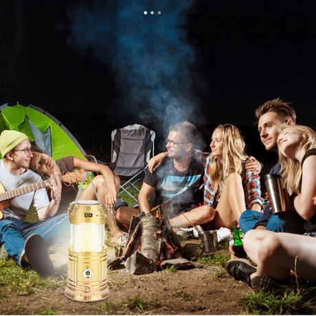 Multi-functional Solar Emergency Camping Light