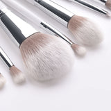 11-Piece Makeup Brush Set with Landscape Powder Brush