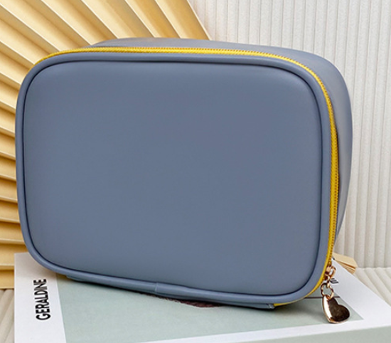 Korean PU Waterproof Cosmetic Bag
