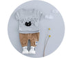 Boys' Outfit with Cute Cat Pattern Set