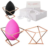 Première Classe Skincare - Beauty Sponge Holder - Rose Gold Foundation Beauty Blender Holder - Makeup Brush Organizer Rack Case - Vanity Storage - Display Make Up Puff Sponge Drying Stand (Pack of 1)