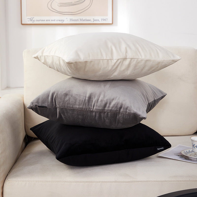 2pcs Velvet Throw Pillows - Nordic Style Home Decor