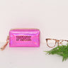 Waterproof Fashionable PU Laser Makeup Bag - Customizable