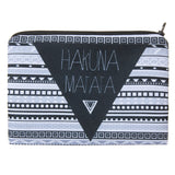 Geometric Pattern Makeup Bag - Large Travel Toiletry Case