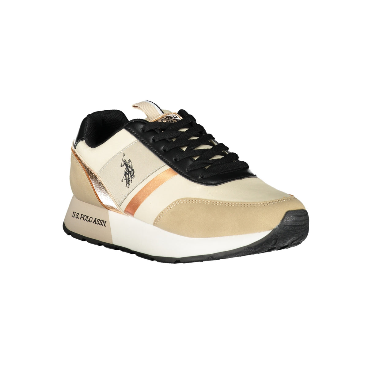 U.S. Polo Sneakers Beige - Women's