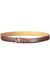 COCCINELLE WOMEN'S LEATHER BELT BROWN
