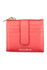 COCCINELLE WOMEN'S RED WALLET