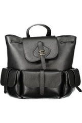COCCINELLE WOMEN'S BLACK BACKPACK