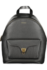 COCCINELLE WOMEN'S BLACK BACKPACK