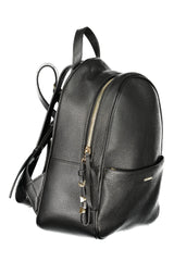 COCCINELLE WOMEN'S BLACK BACKPACK