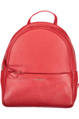 COCCINELLE WOMEN'S RED BACKPACK