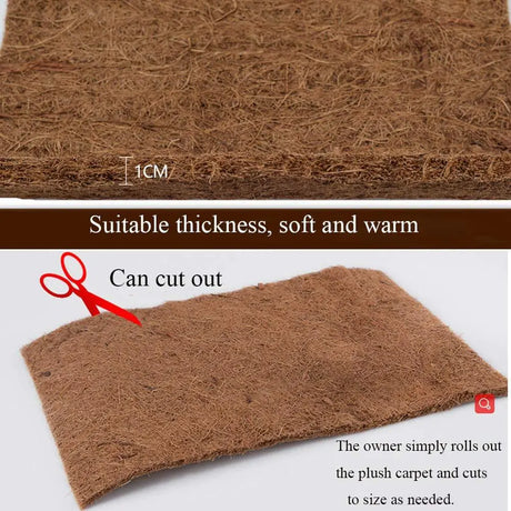 Natural Coconut Fiber Reptile Carpet