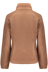 COLUMBIA WOMEN'S BROWN ZIP-UP SWEATSHIRT