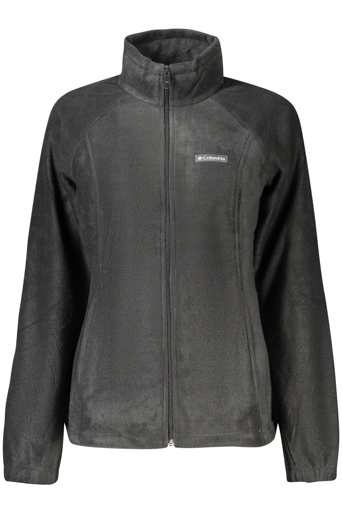 COLUMBIA WOMEN'S BLACK ZIP-UP SWEATSHIRT