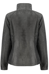 COLUMBIA WOMEN'S BLACK ZIP-UP SWEATSHIRT