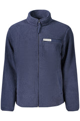 COLUMBIA MEN'S BLUE ZIP-UP SWEATSHIRT