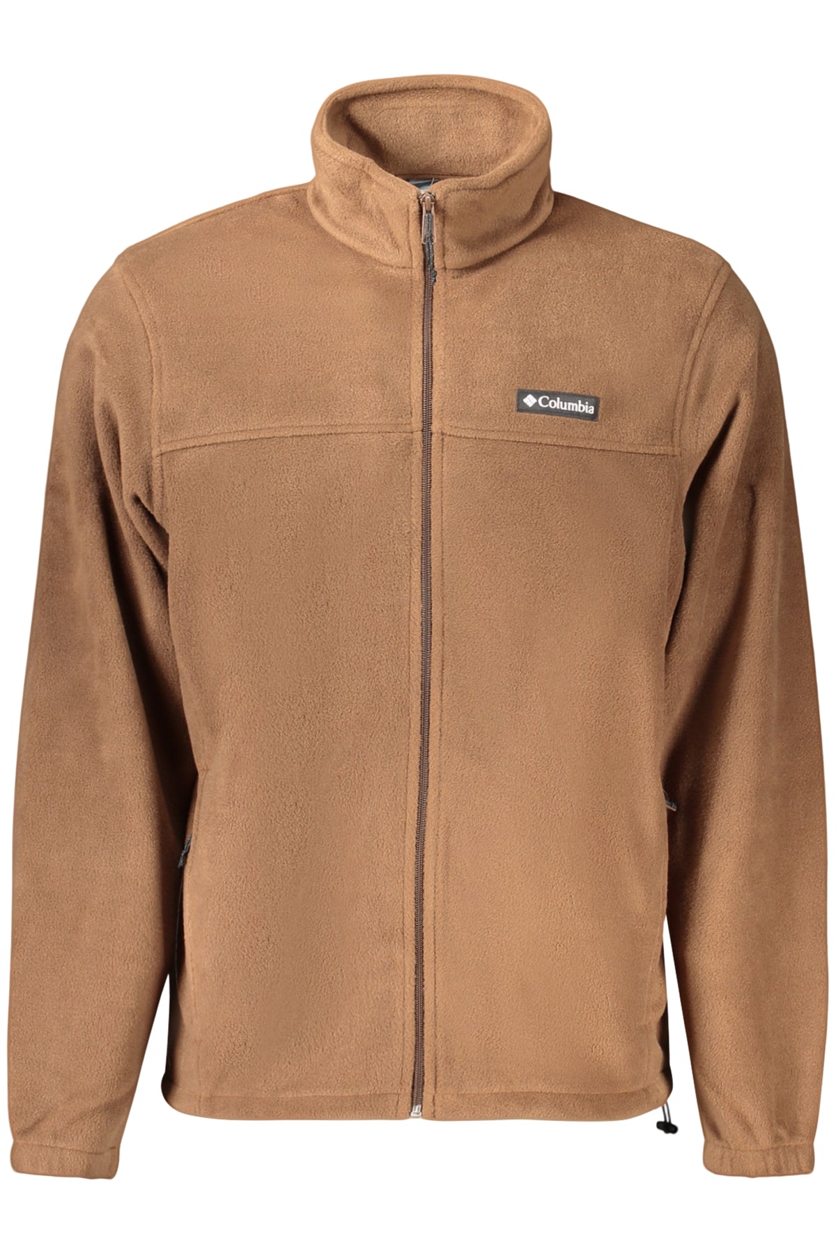 COLUMBIA MEN'S BROWN ZIP-UP SWEATSHIRT