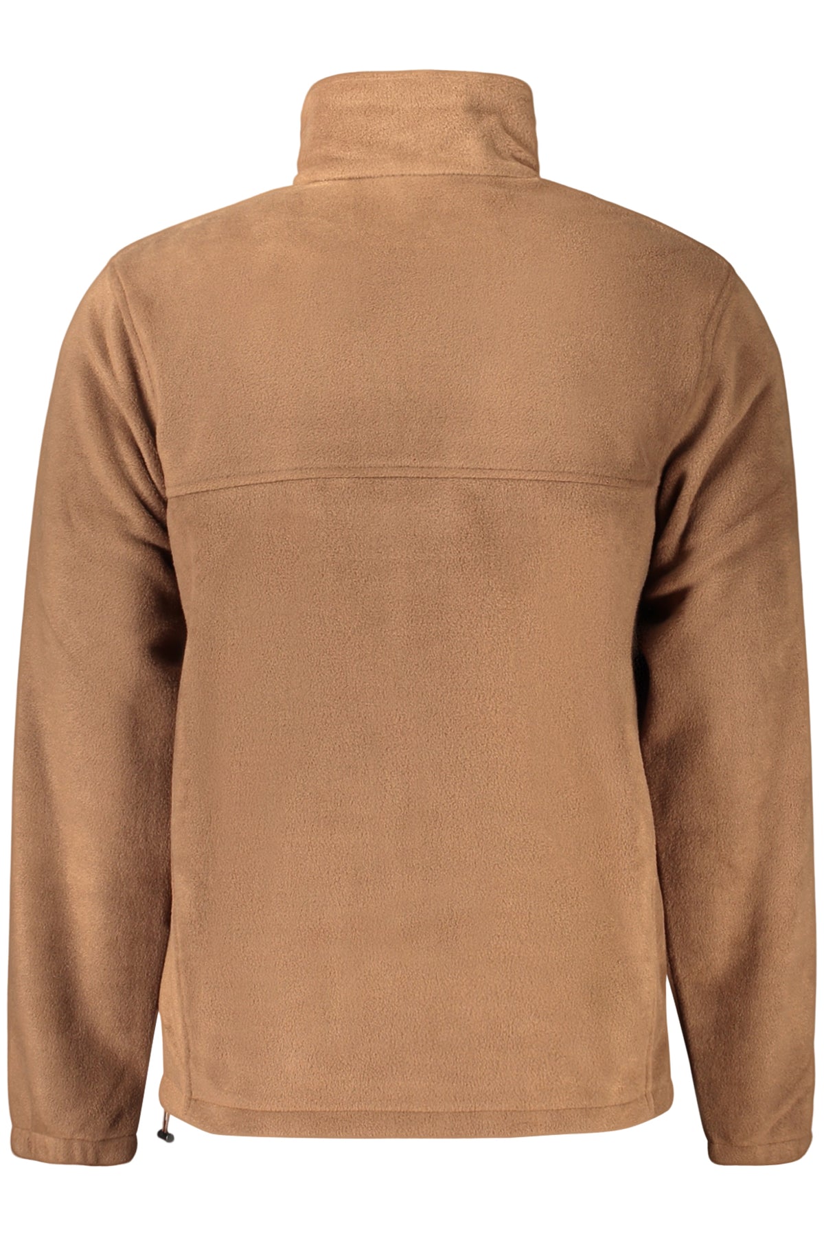 COLUMBIA MEN'S BROWN ZIP-UP SWEATSHIRT