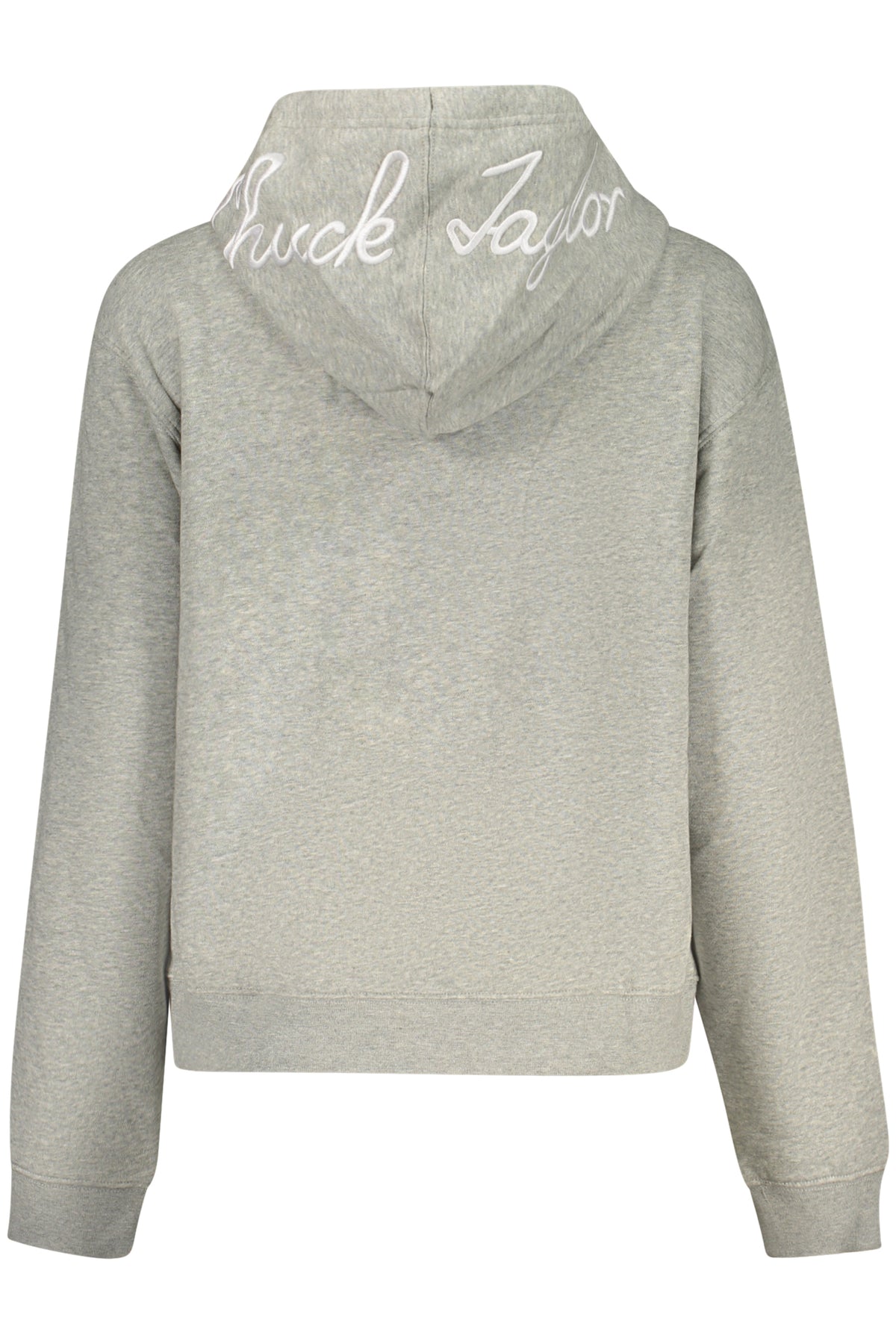 Converse Women's Zip-Up Hoodie, Grey